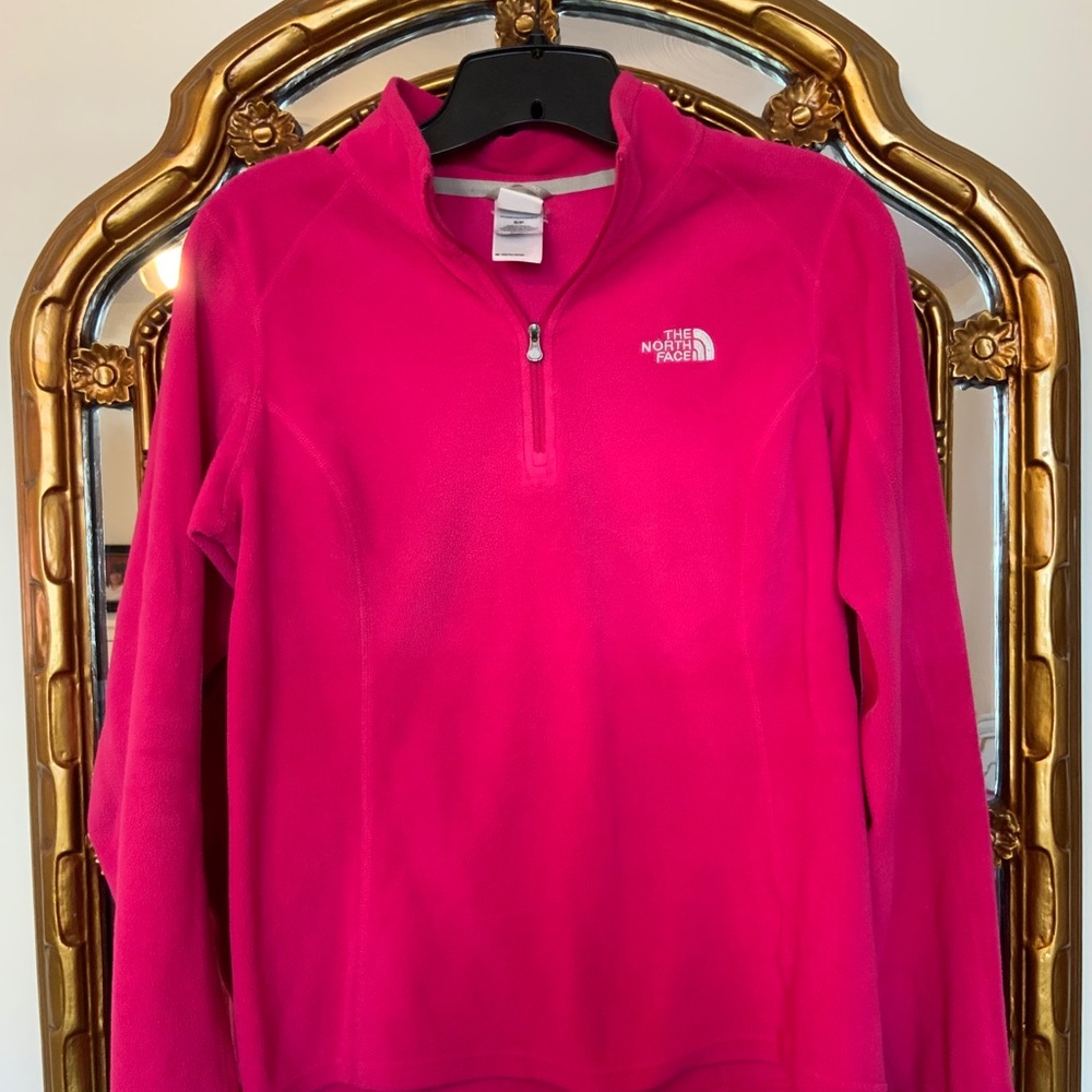 Women’s The NorthFace Hot pink micro - Fleece - Picture 1 of 3